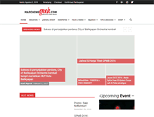 Tablet Screenshot of marchinggeek.com